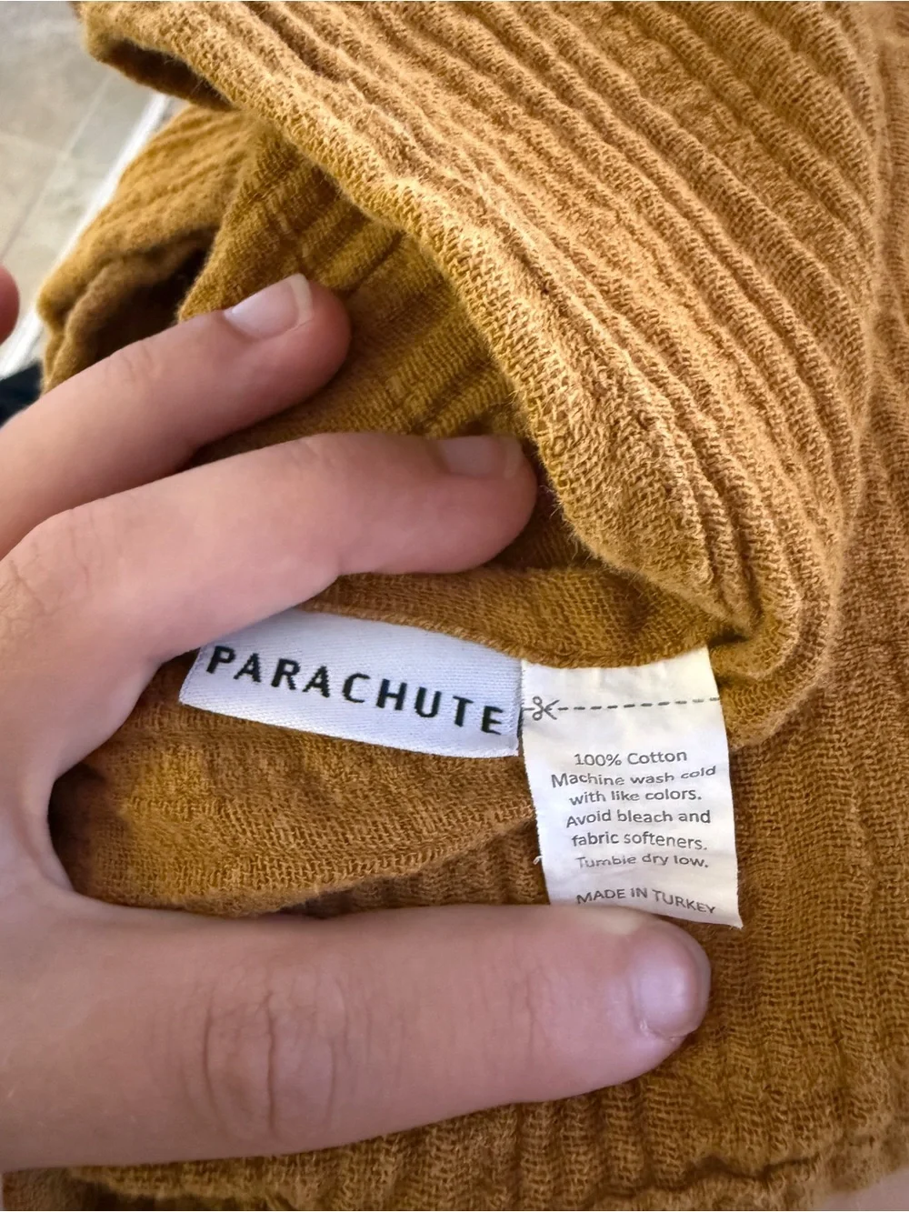 Parachute Muslin cotton Throw Blanket